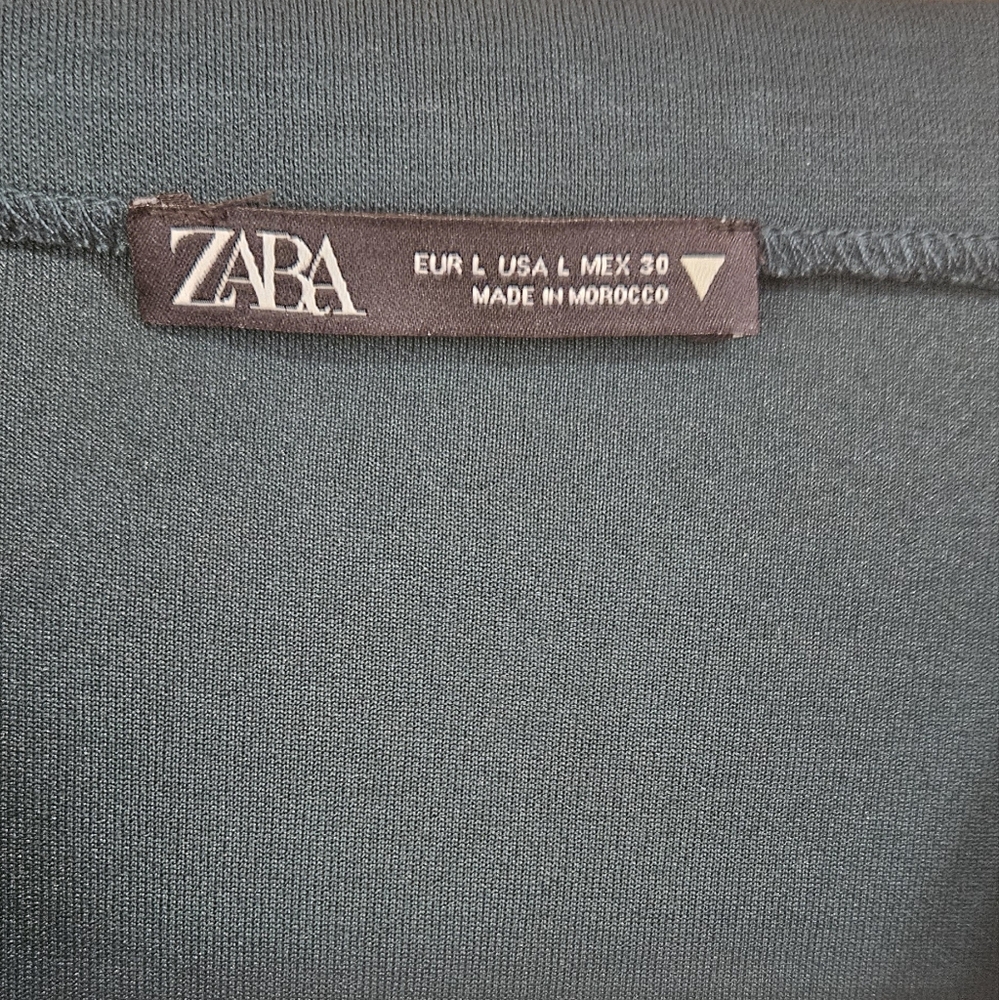 Zara Charcoal Sleeveless Cowl Neck Top - Picture 3 of 3